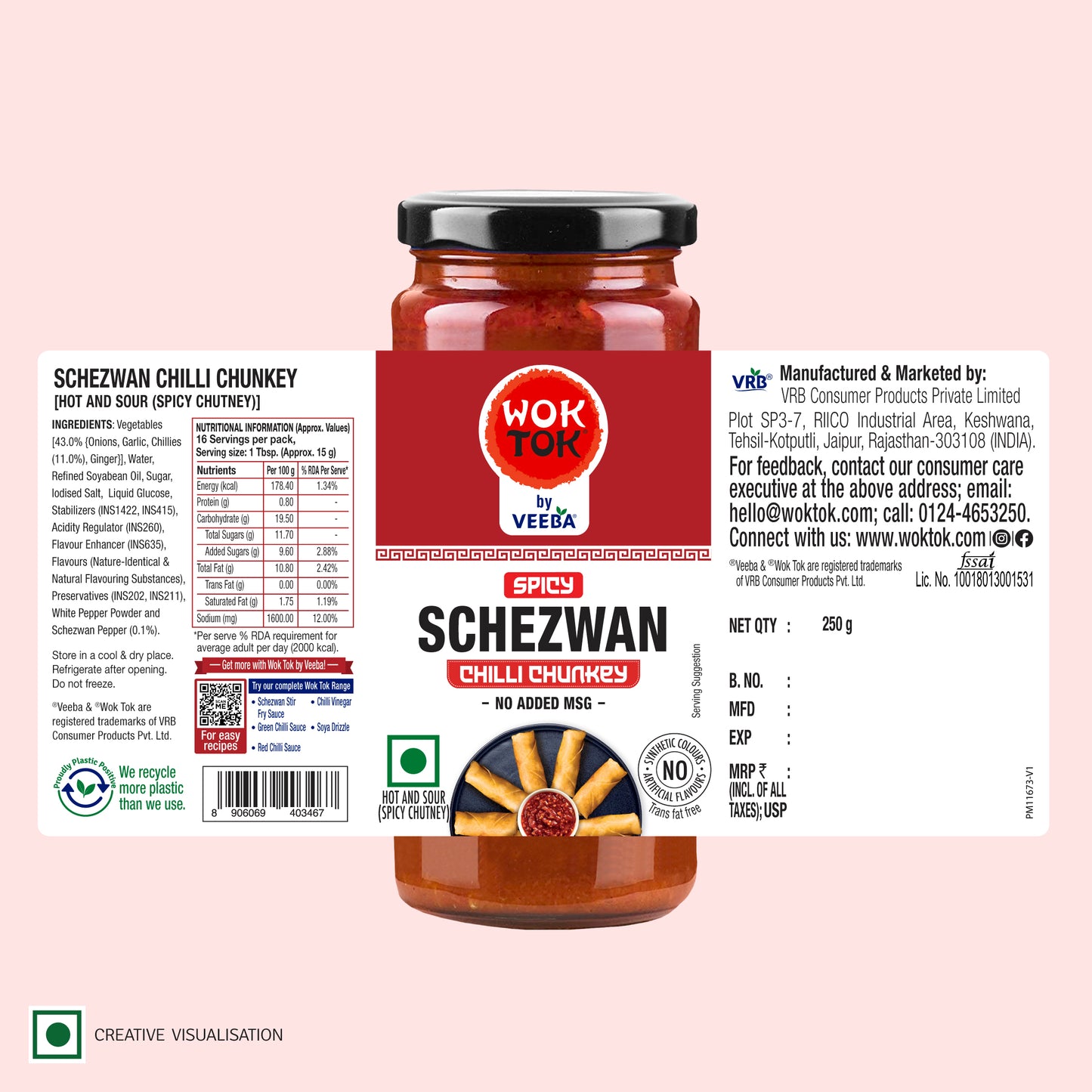 Schezwan Chilli Chunkey (250 G)