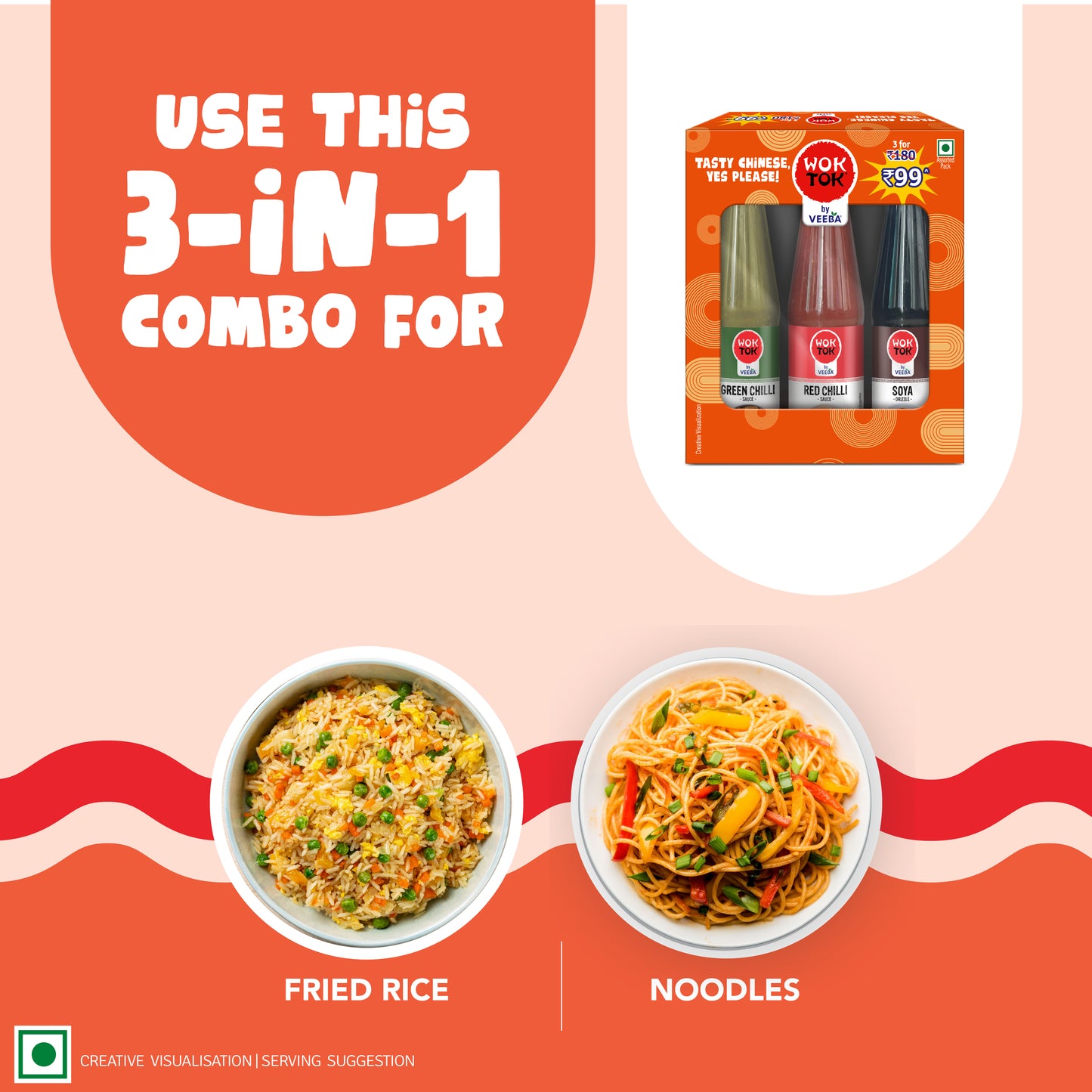 Tasty Chinese3 in 1 Chinese Pack (600G)