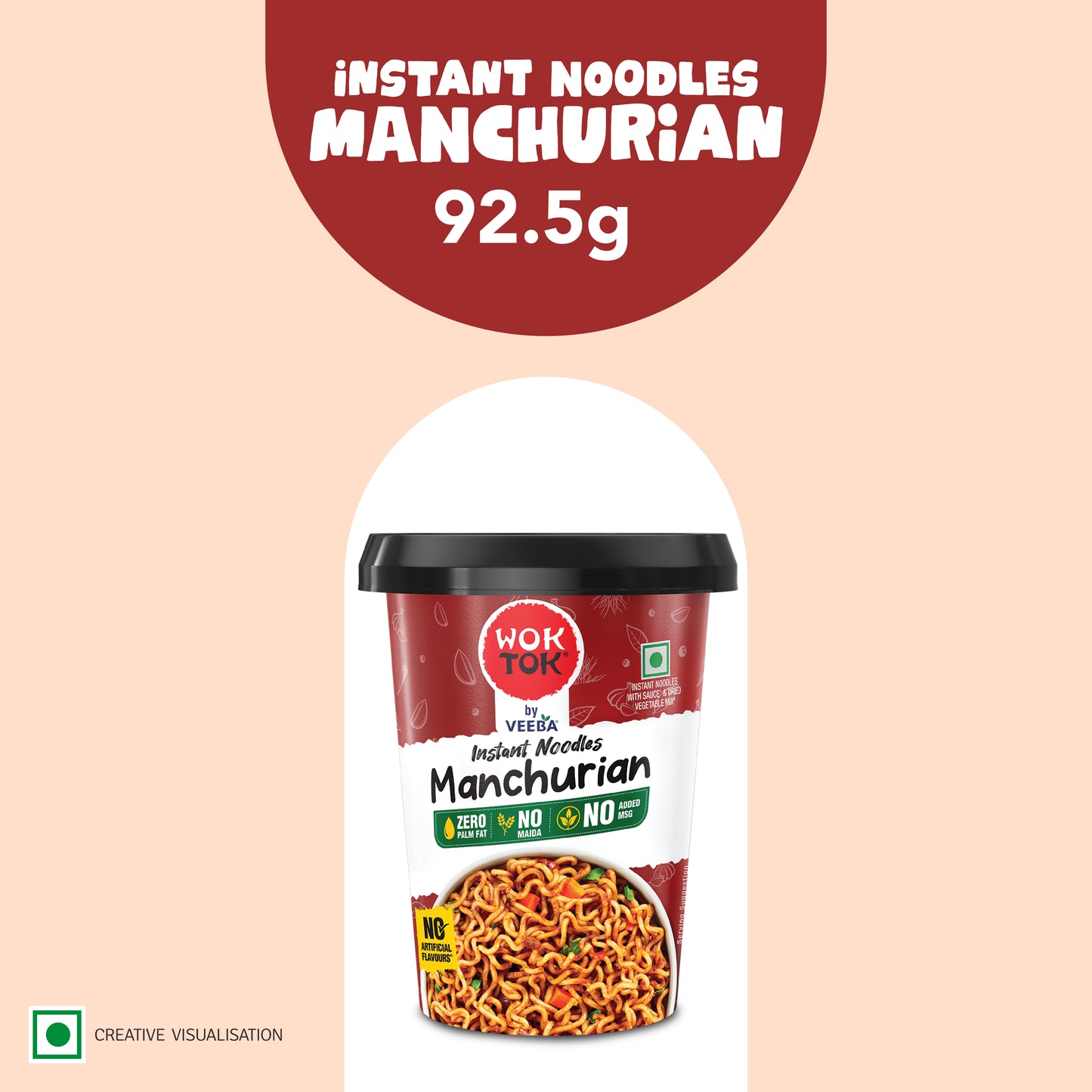 Instant Cup Noodles Manchurian (92.5G)