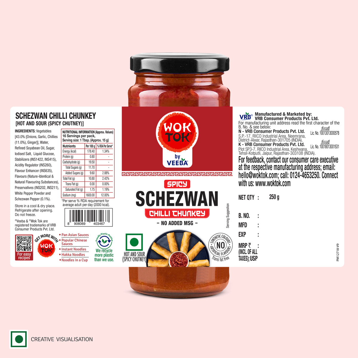 Schezwan Chilli Chunkey (250 G)
