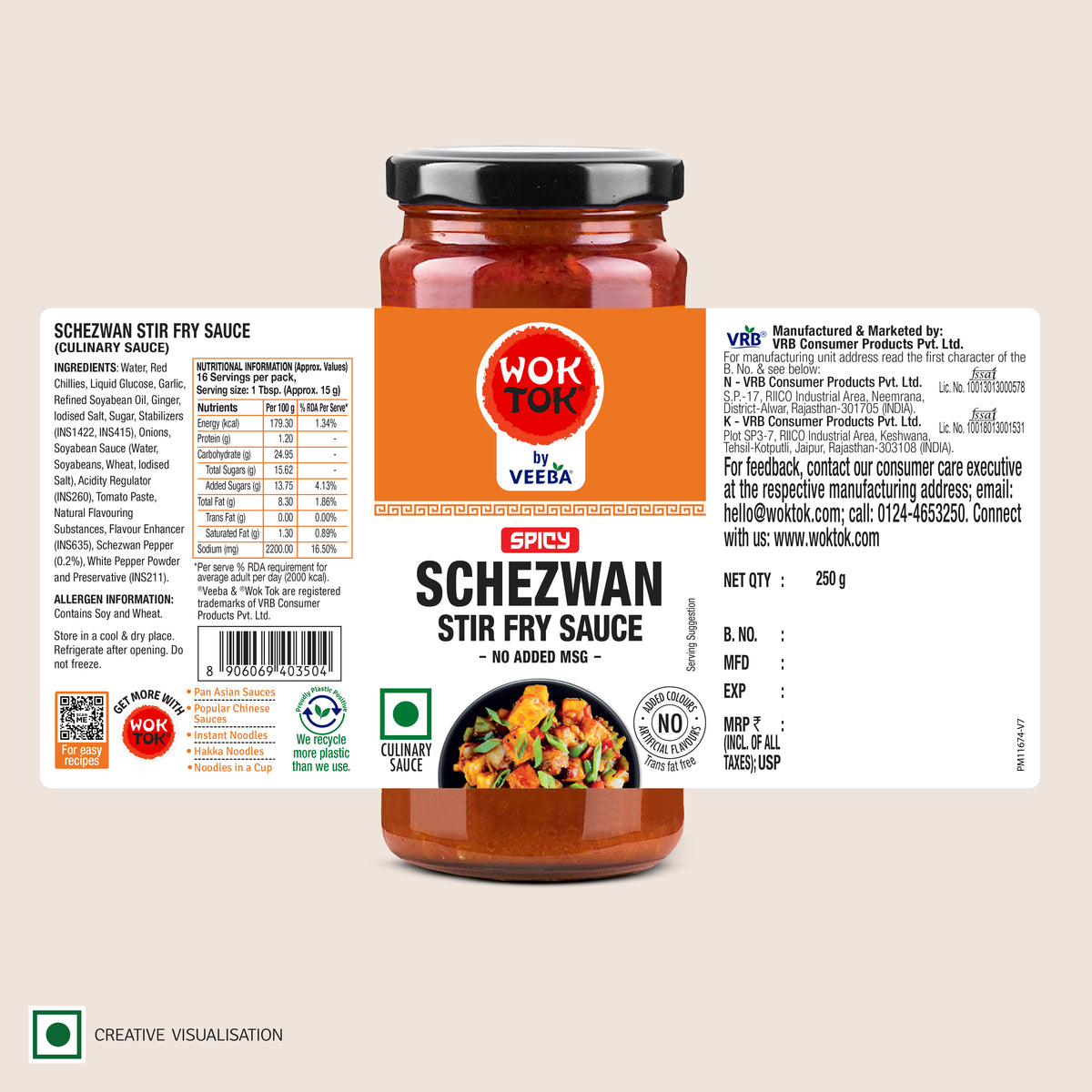 Schezwan Stir Fry Sauce (250 G)