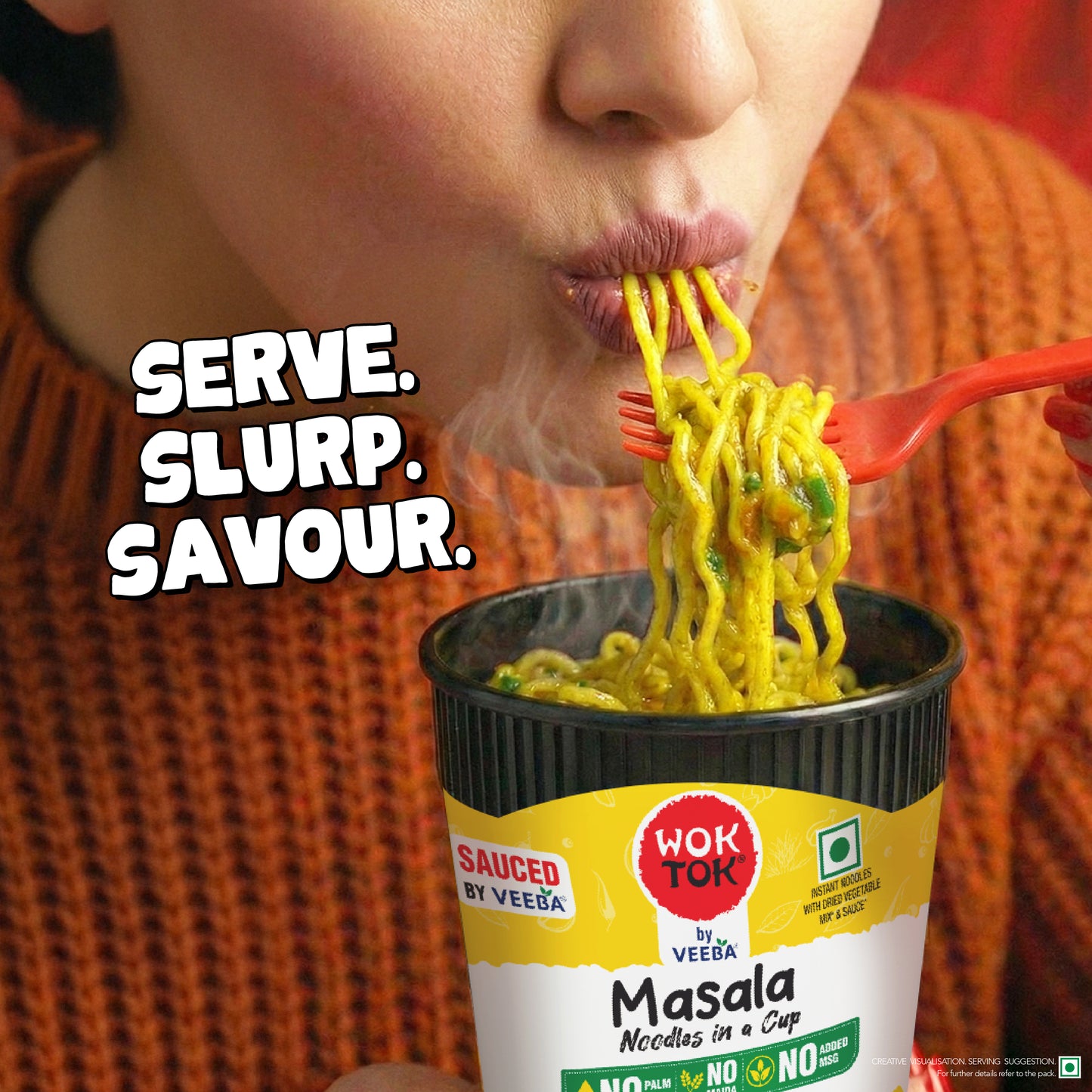 Masala Mania! | Instant Cup Noodles (Pack of 4 x 92.5G)
