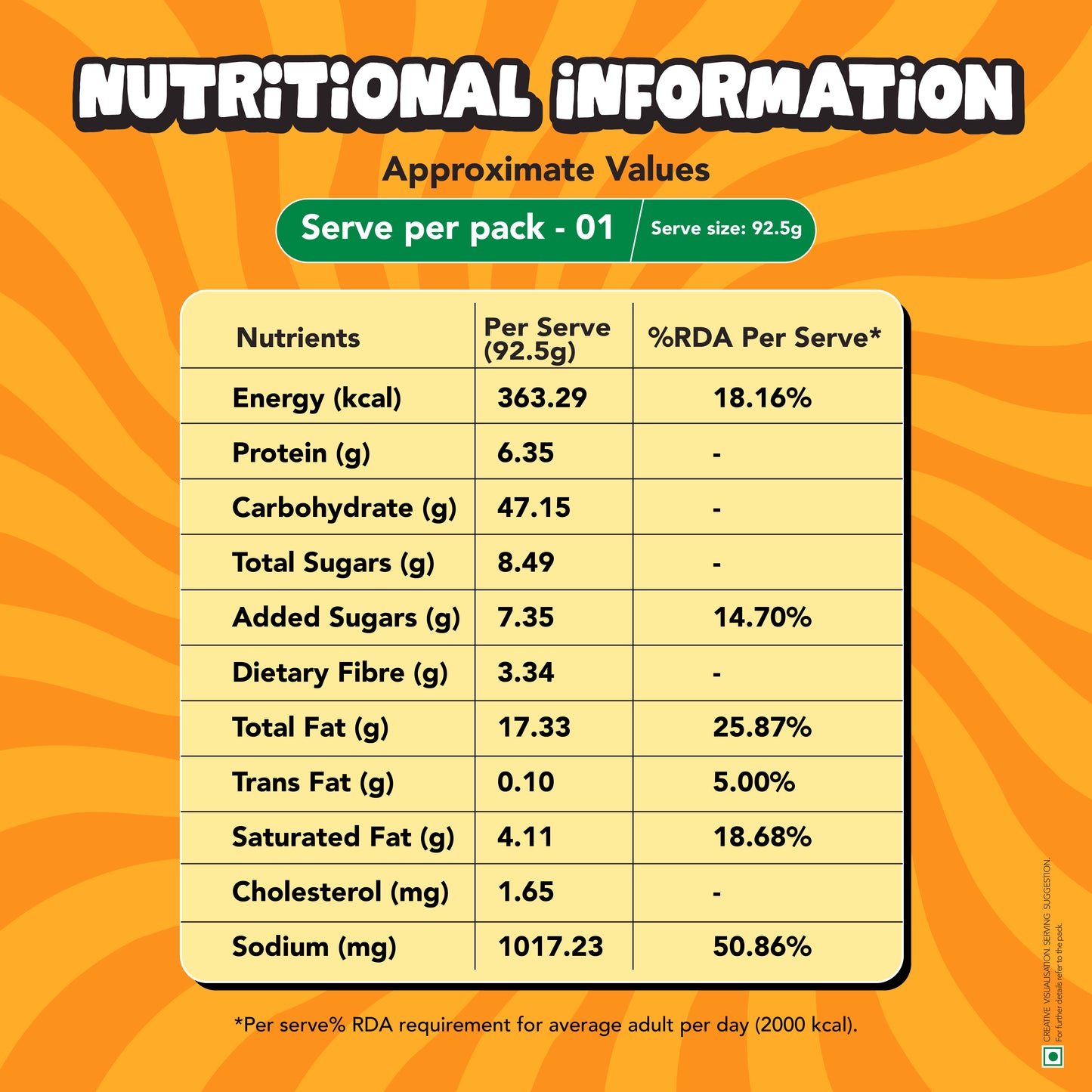 Masala Mania! | Instant Cup Noodles (Pack of 4 x 92.5G)