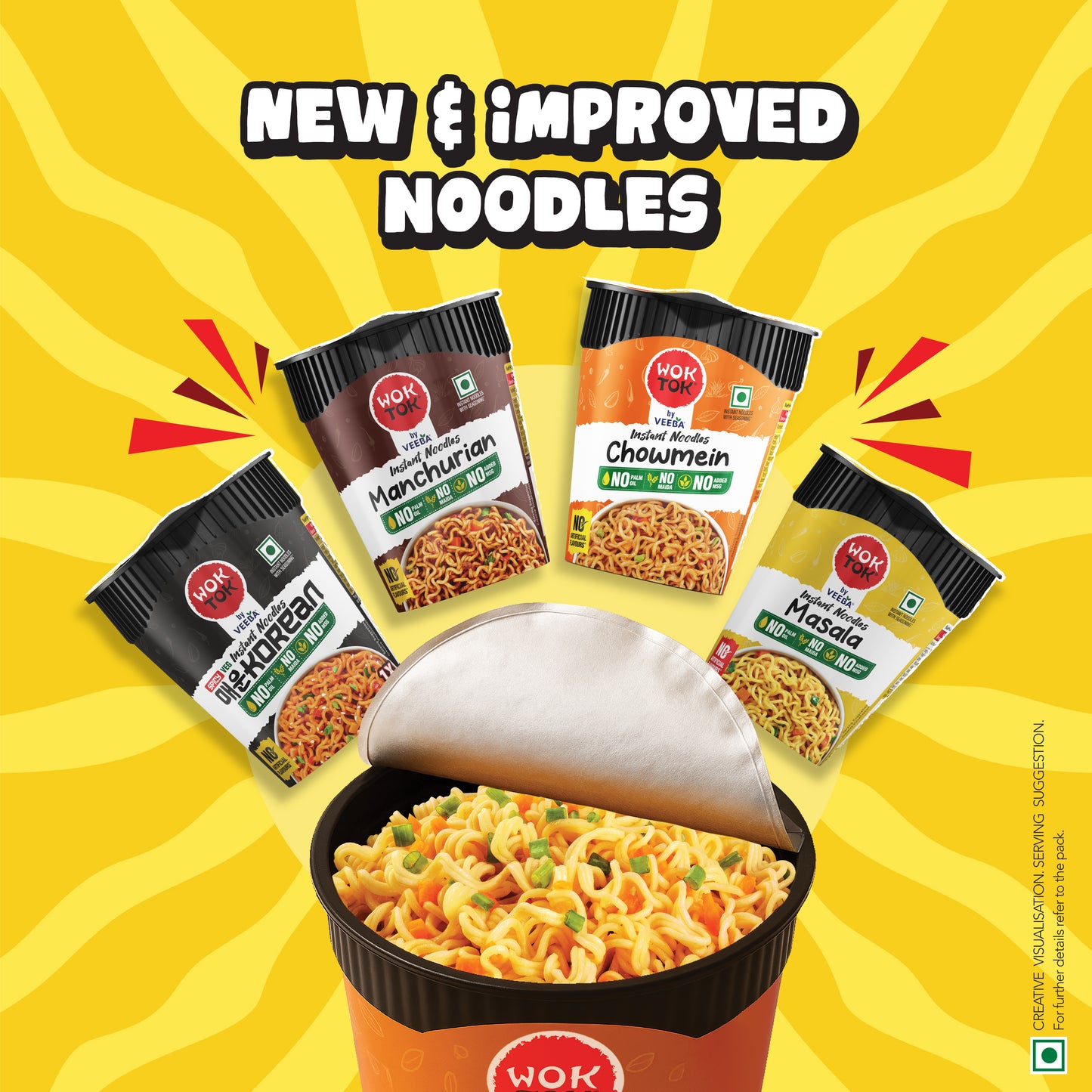 Instant Cup Noodles Chowmein (75.5G)