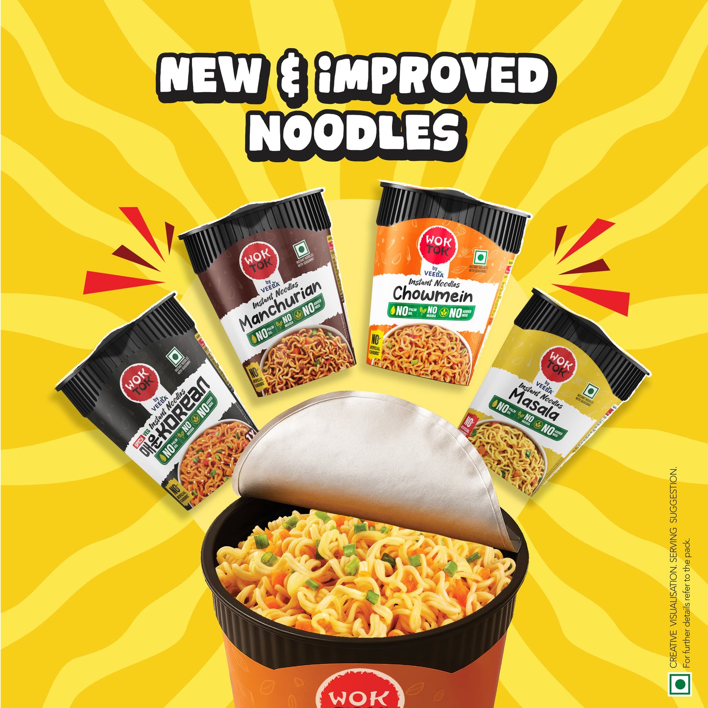 Instant Cup Noodles Spicy Korean (75.5G)