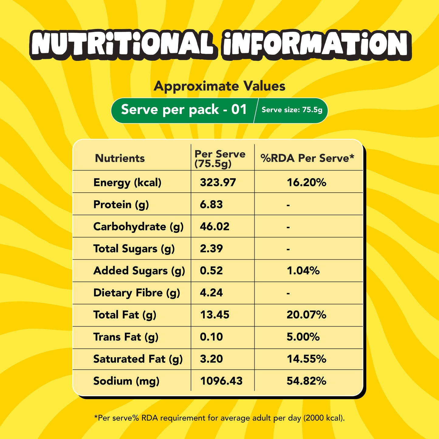 Instant Cup Noodles Spicy Korean (75.5G)