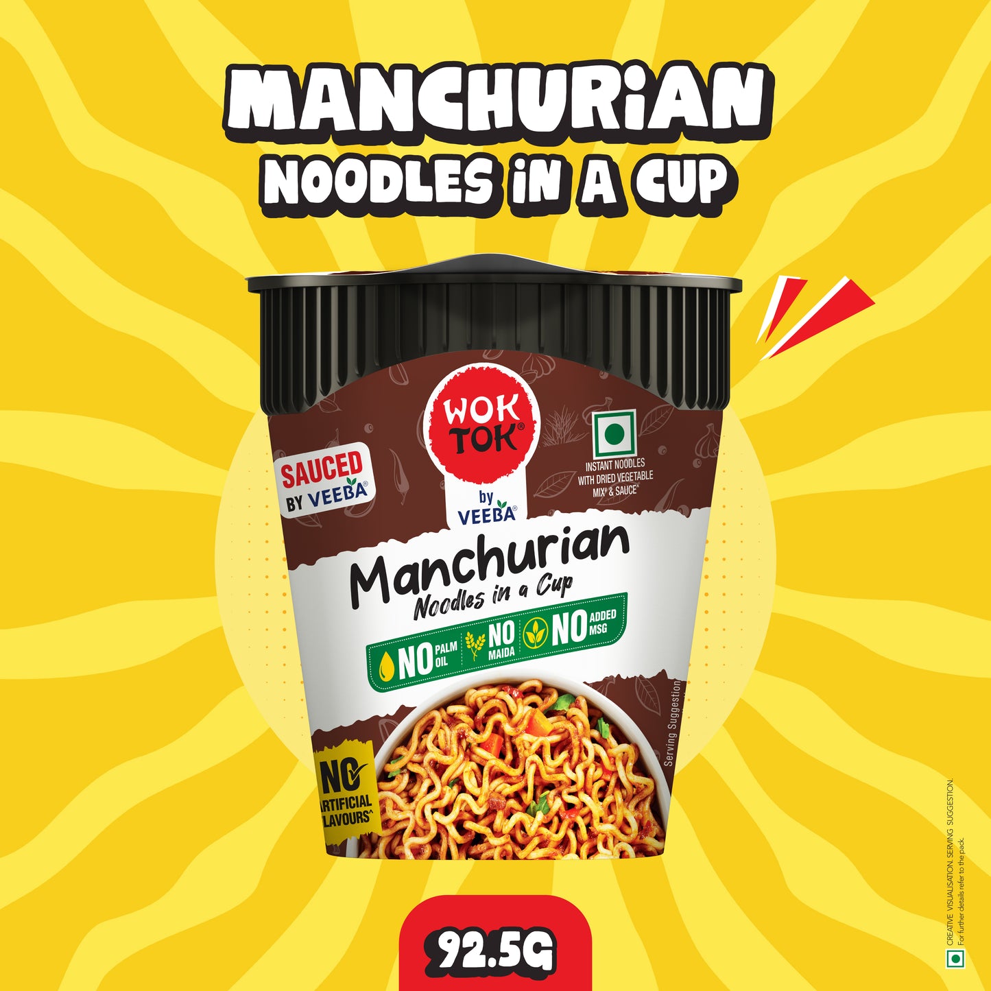 Wok 'N' roll! | Noodles in a Cup (Pack of 3 x 92.5G)