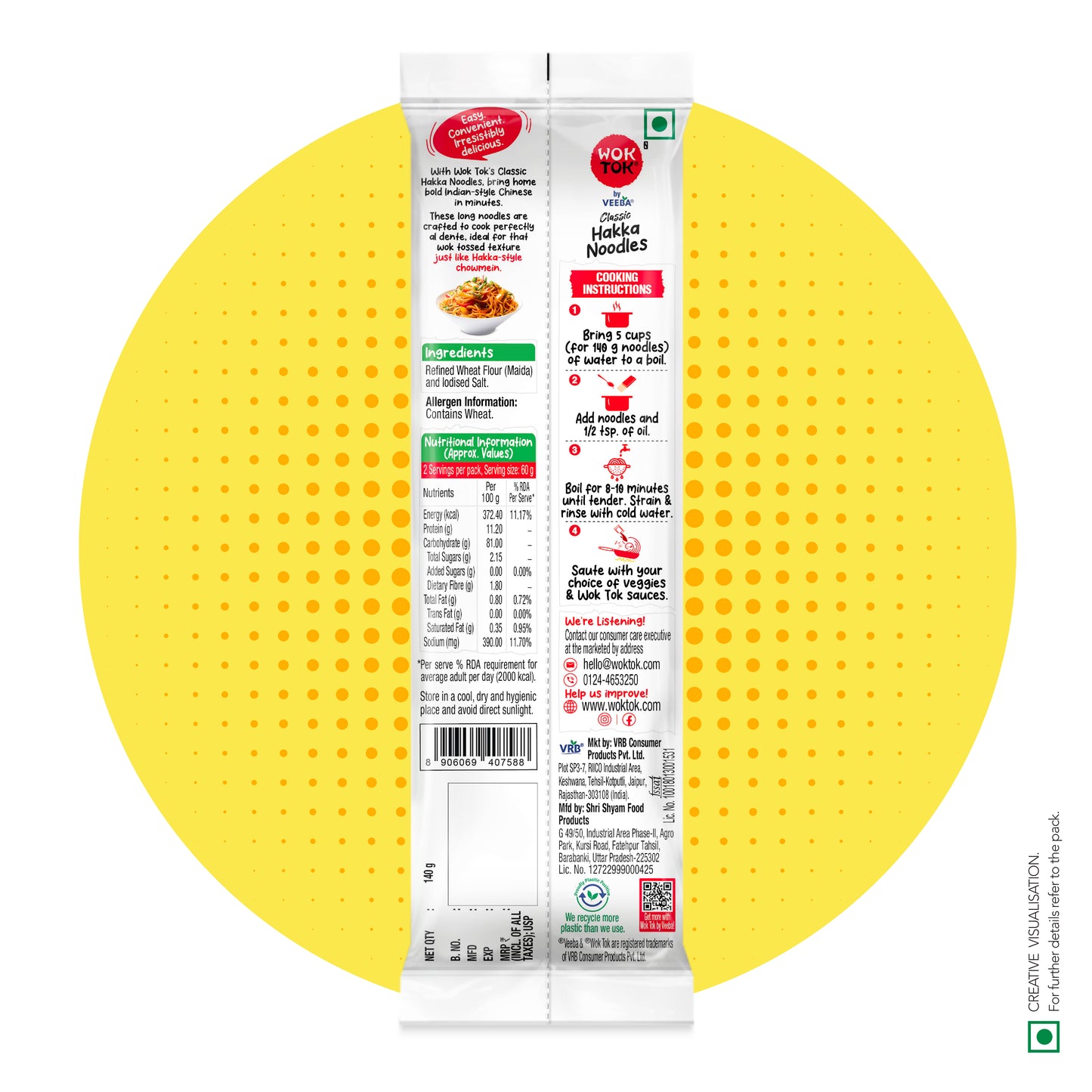 Classic Hakka Noodles (140G)