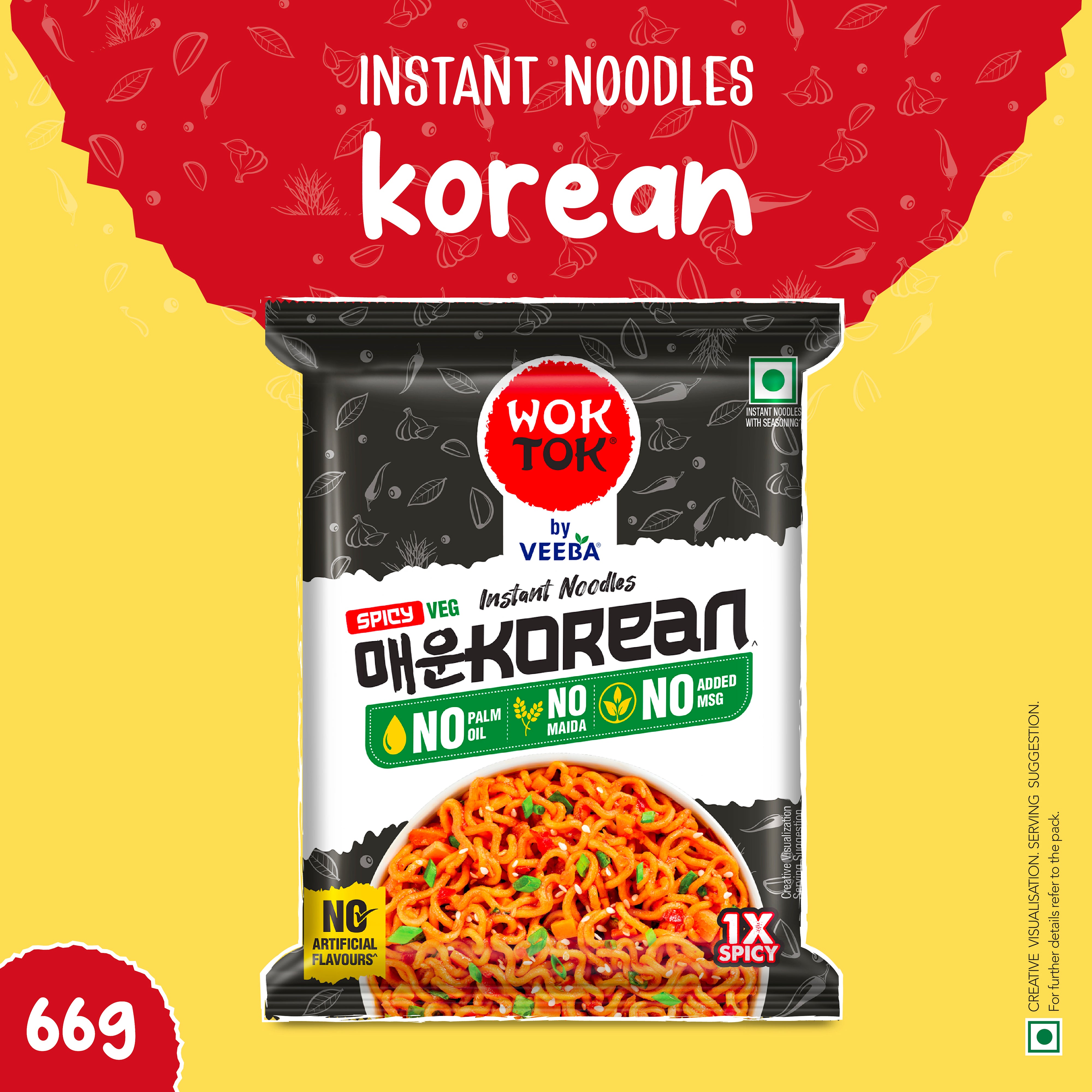 Korean Instant Noodles (66G) – Wok Tok