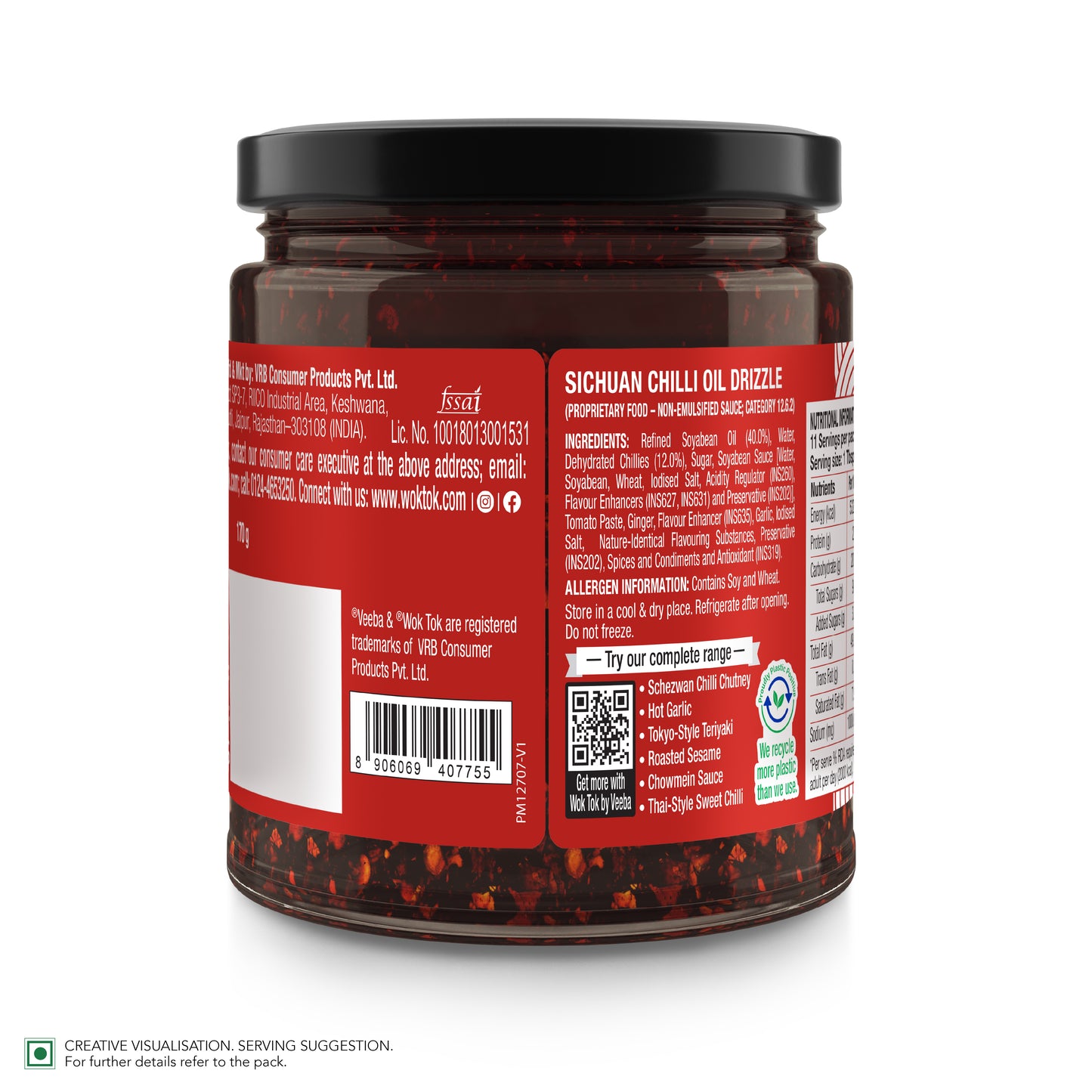 Sichuan Chilli Oil Drizzle 170G