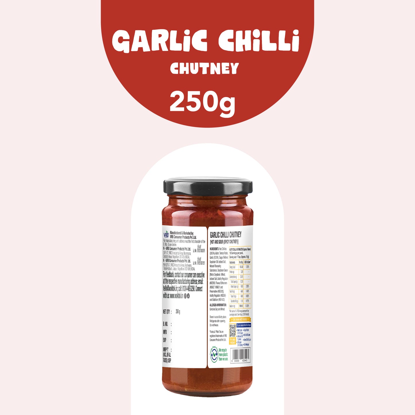 Garlic Chilli Chutney